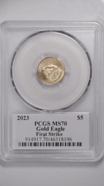 2023 $5 Gold Eagle PCGS MS70