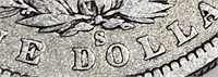 1880 LARGE S Morgan Silver Dollar