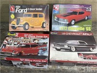 Revell And Amt Ertl Model Cars *some Extra Cars