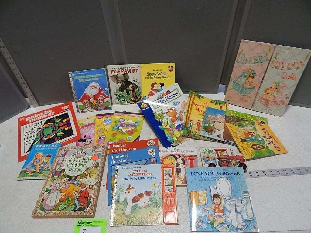 Children's books, sticker books and more