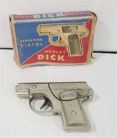 VTG Hubley Dick Repeating Pistol in Original Box
