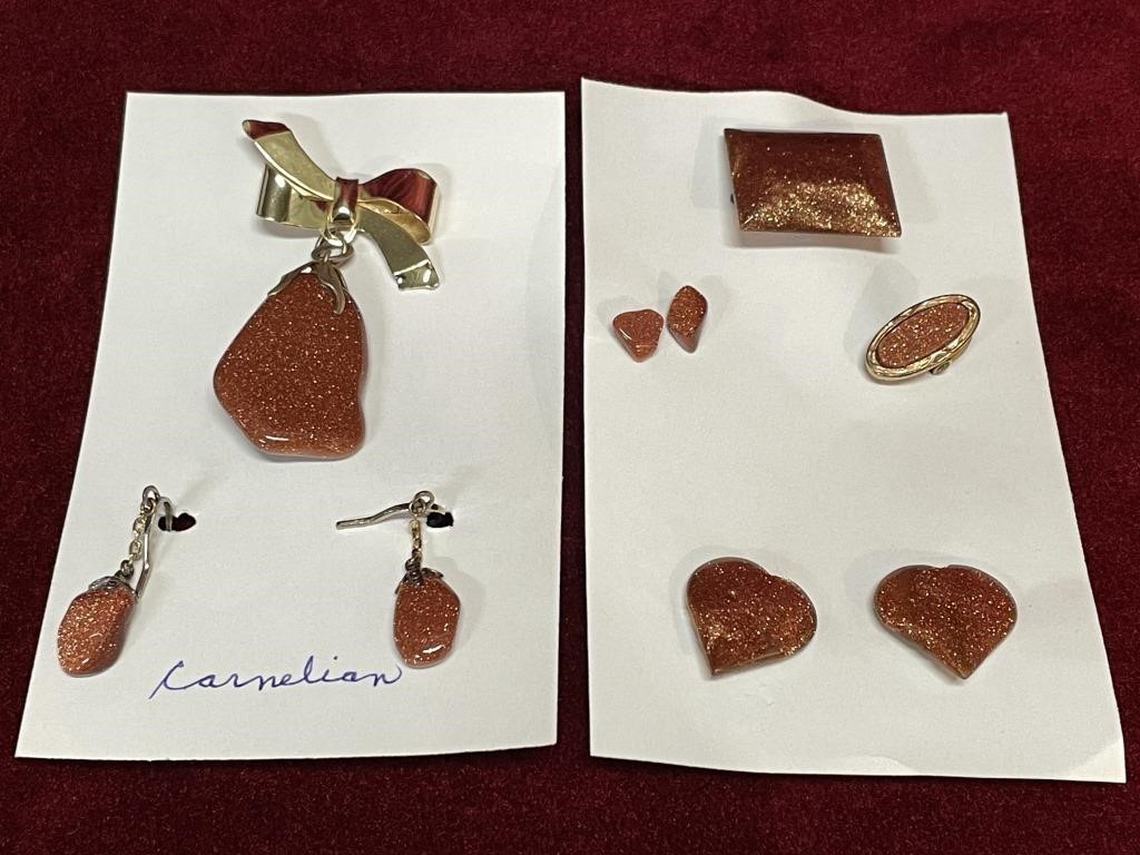 Victorian Carnelian Jewelry