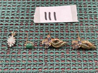 MISC. LOT OF SCRAP GOLD JEWELRY 10KT & 12KT