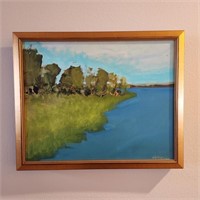 Pat Holland Signed Painting