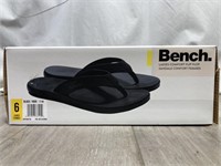 Bench Ladies Comfort Flip Flops Size 6