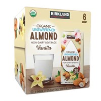 Organic Unsweetened Almond Beverage, Vanilla $36