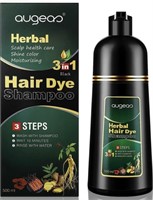 AUGEAS 500ML Black Hair Shampoo Permanent Hair...