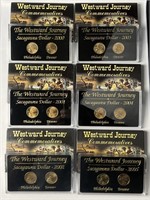 (6) 2000-2005 Westward Journey Sacagawea Sets