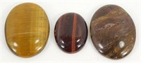 Tiger Eye / Iron Cabochons