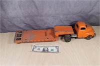 Metal Hubley Kiddie Toy Truck 500 series Low Boy
