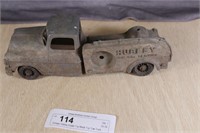 Vintage Hubley Kiddie Toy Metal Toy Tow Truck