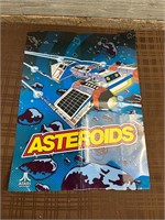 1979 Atari Astroids Poster