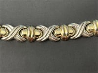 7in. Sterling Silver Bracelet 13.49 Grams