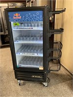 True GDM-10 refrigerator on casters