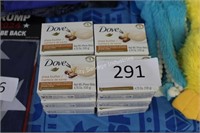 12- dove bar soap