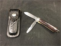 Colonial 3" Pocket Knife w/ Sheath