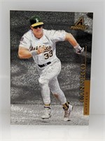 1997 Pinnicle Museum Collection Jose Canseco PP52