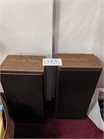 Tall stereo speakers