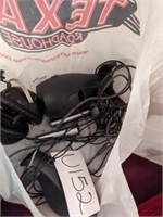 1 bag of microphones, earphones, & cables