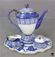 Bombay Porcelain Coffee/Tea Set / 4 pc