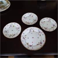 Royal Stafford 4 Extra Plates  - Violets Pompadour