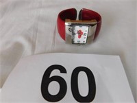 Red Hat bangle watch