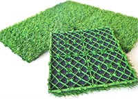 $55 Artificial Turf Rug Grass Mat 4Pcs