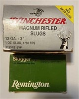 Winchester and Remington 12ga, 20rds
