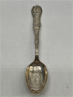 Vtg Sterling Silver Virginia State Spoon TW 18.83g