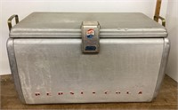 Vintage Pepsi-Cola aluminum cooler