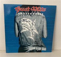 Great White On Your Knees LP Import