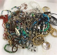 5# costume jewelry --mainly necklaces
