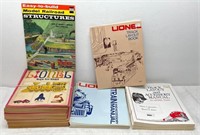 Postwar Lionel catalogs track layout books more