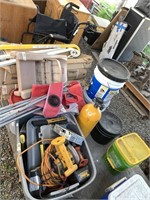 Large lot of tools, wheelchairs, and other items.