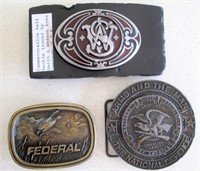 Smith & Wesson Arms Co belt buckle with