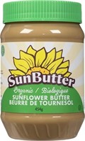 Sunbutter Unsweetened Organic, 454 gm