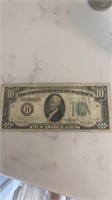 1934 $10 bill