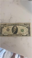 1950 $10 bill