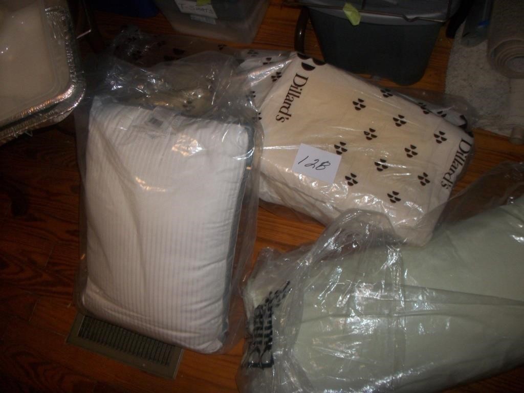 5+ PILLOWS, MOST NEW