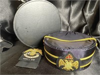 VTG 32nd Degree Masonic Hat Scottish Rite *Rare*