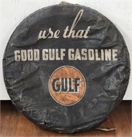 "Wards Riverside" Radial Tire w/ "Gulf" Tire Cover
