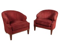 Hickory Chair Co. Lounge Chairs - Pair