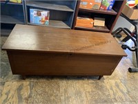 Locked Hope chest 20 inches tall 48 inches wide
