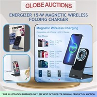 ENERGIZER 15-W MAGNETIC WIRELESS FOLDING CHARGER