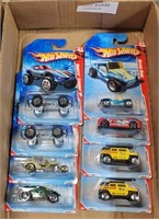 8 NOS 2010 HOT WHEELS