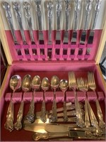 Nice, clean set of Rogers plated flatware