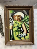 CONTEMPORARY 20TH CENTURY ORIGINAL OIL PAINTING