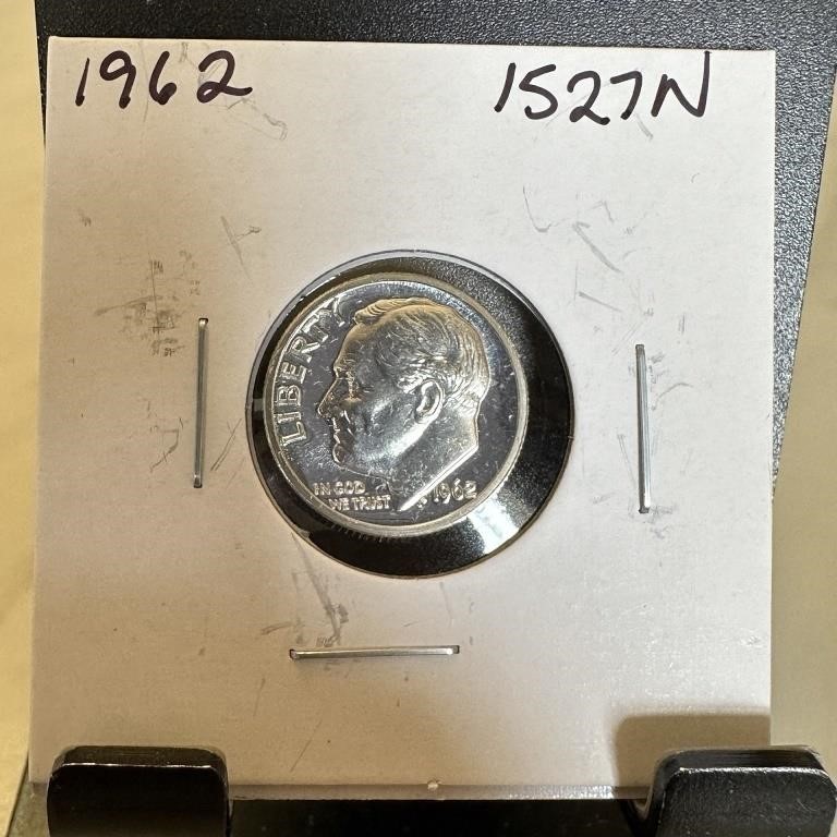 1962 PROOF SILVER ROOSEVELT DIME