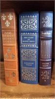 3 Collector's Edition Leather Bound Books