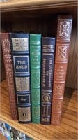 Assorted Leather Bound Books of 'The Classics'